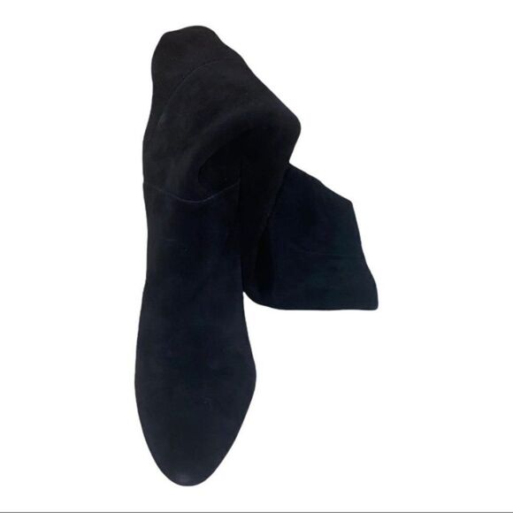 Marc Fisher Zadia Suede Black Knee High Boots 6M - Picture 5 of 9